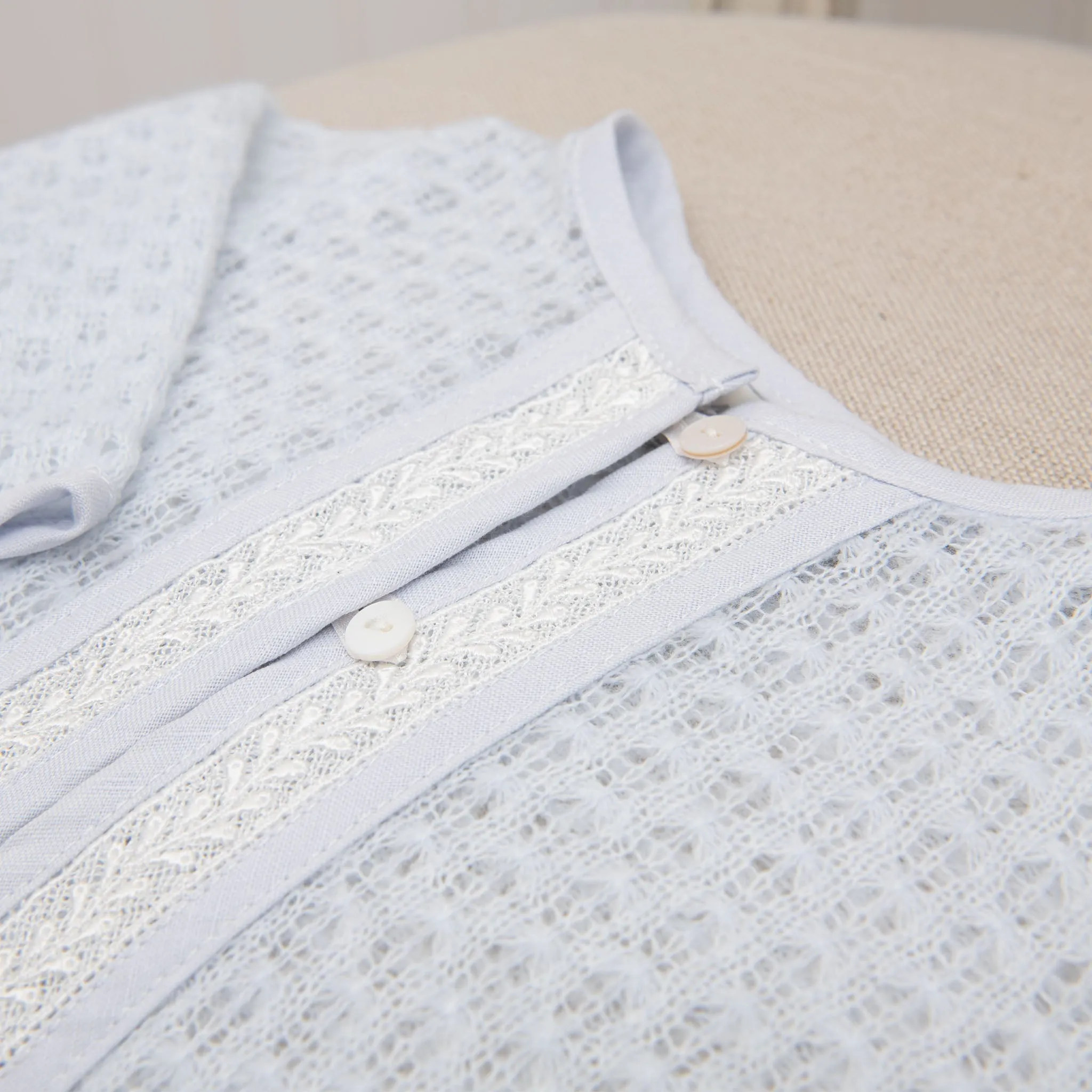 Harrison Blue Knit Sweater