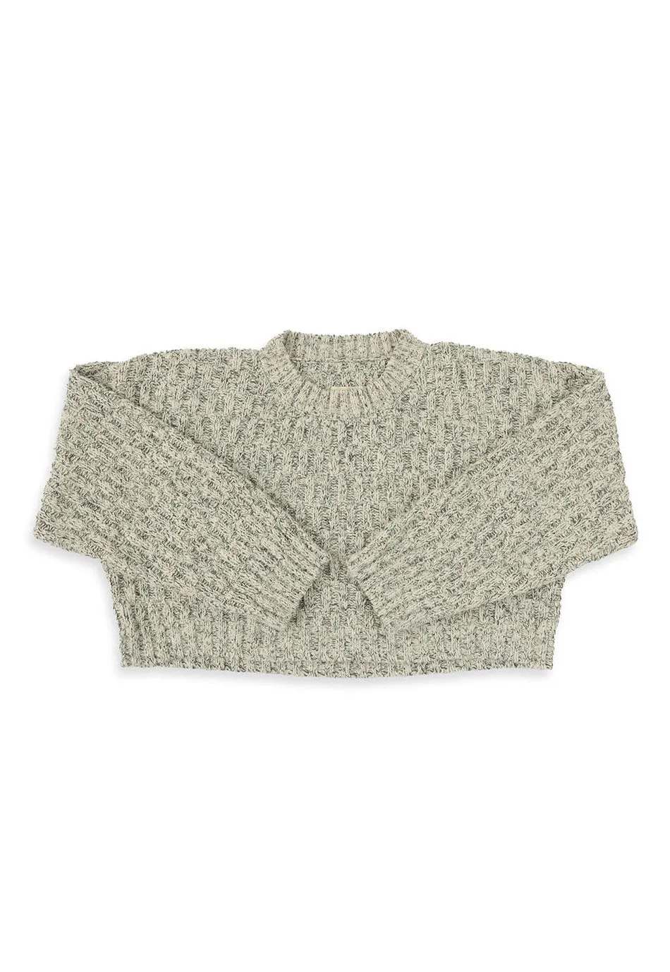 Textured Blake Sweater Speckled Sand